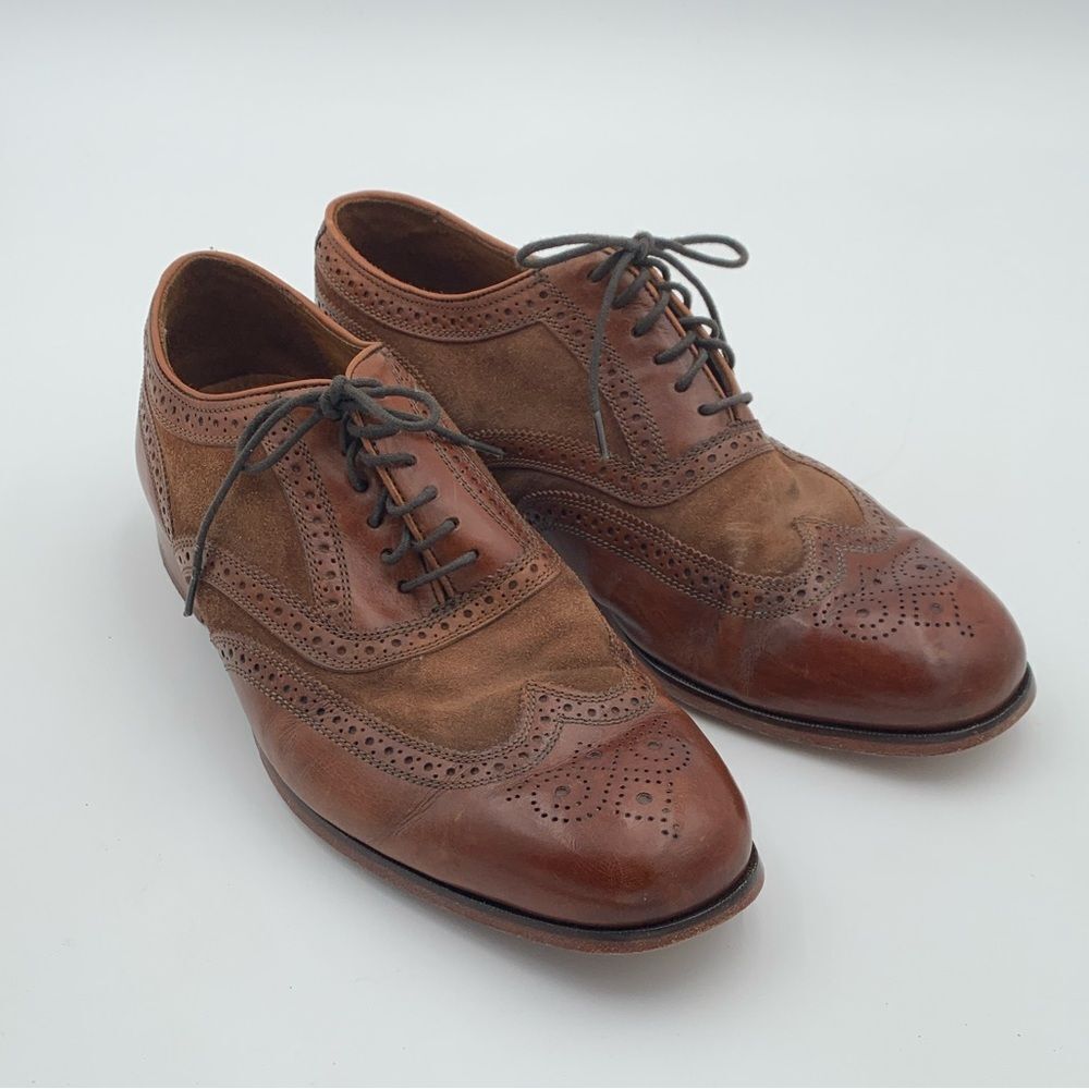 Florsheim Classic Brown Leather Men's Brogues men’s 10.5